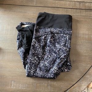 Lululemon cropped leggings side pocket 6